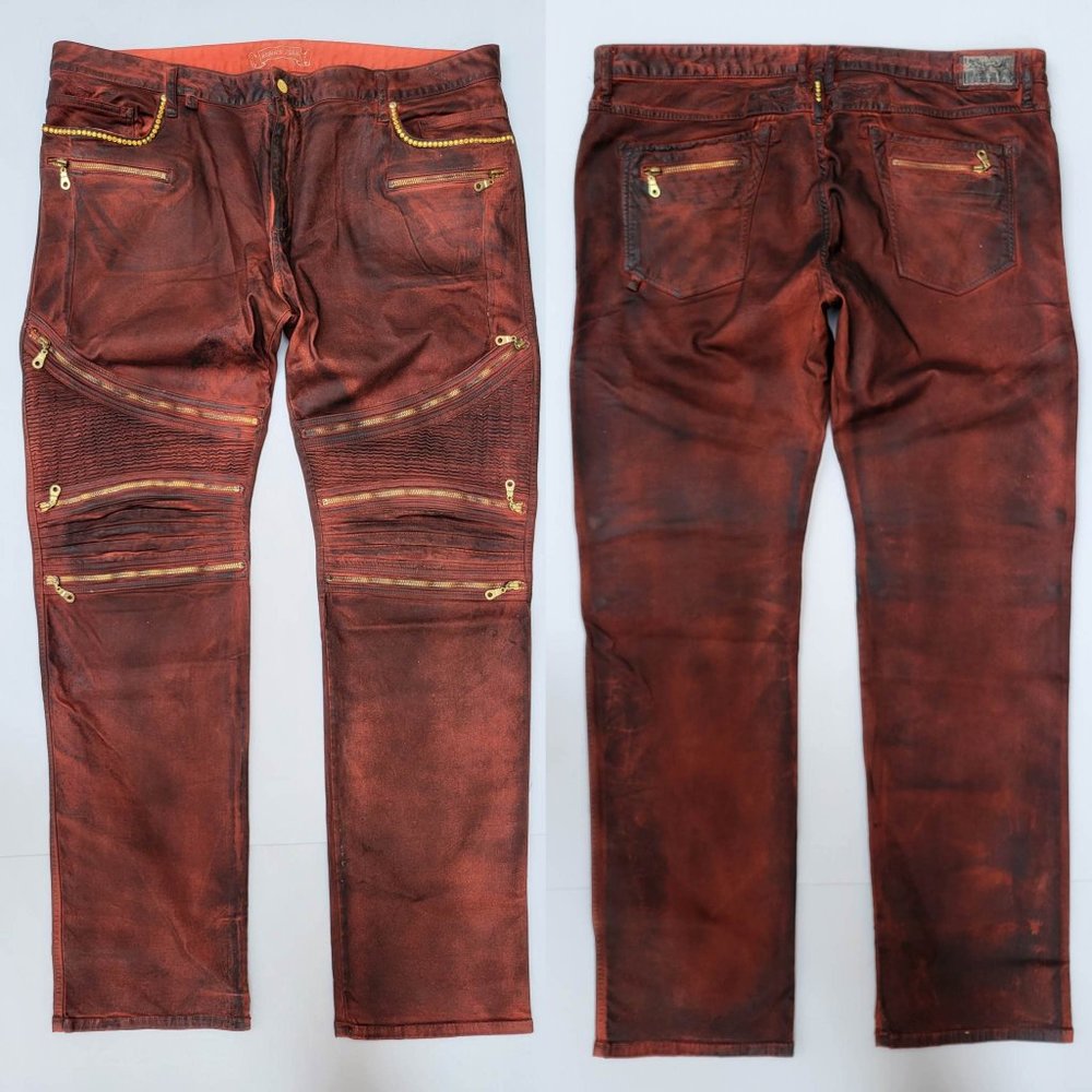 New Men's ROBIN'S JEAN sz 44 The Show Slim Biker Jeans